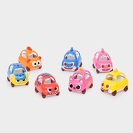 [PINKFONG] Kamika 7-piece set Baby Shark Shark Family Minicar