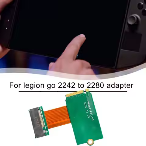 For Legion Go SSD Memory Card Adapter Converter Transfer 2280 Drive 2242 Card M.2 Accessories Hard t