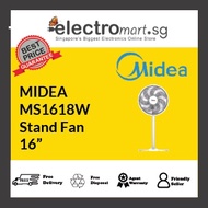 MIDEA MS1618W 16" STAND FAN