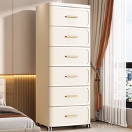 Storage Cabinet35--55cm Storage Cabinet Plastic Cabinet Drawer Type Wide Storage Household Multi-lay