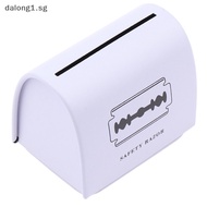 [dalong1] Razor Blade Tin Boxes Sharps Containers For Barber Shops Biohazard  Disposal Razor Blade R