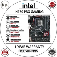 used H170 PRO GAMING motherboard for intel H170 LGA1151 DDR4 Used mainboard PC Desktop