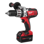 標準情人全新高品質18V雙鋰電美國米沃奇MILWAUKEE 2611-24 充電震動電鑽