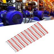 100PCS Insulated Tube Terminal Copper Crimp Connector for 8AWG Wire E10-12