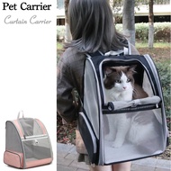 ⭐PET TRAVEL CARRIER⭐ Transparent Iron Bar Cat Dog Kitten Puppy Vet Carrier Outdoor Stroller Cage Outdoor Mini