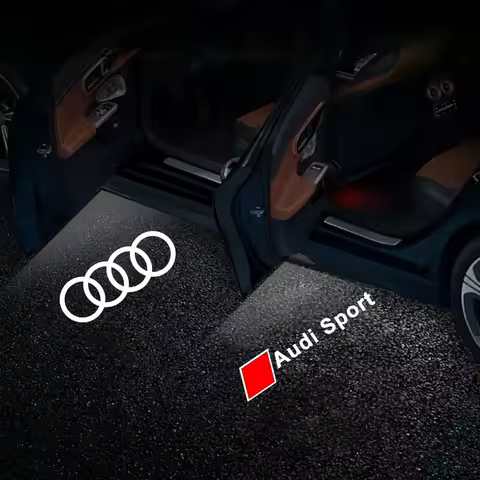 Car Door Welcome Light Led Projector Lamp For Audi A3 A4 B8 8P Q5 B7 RS5 B6 RS6 RS7 B9 SLINE RS RS3 