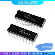 10pcs/lot = 5pair Original 5PCS HT12D and 5PCS HT12E DIP20 . HT 12D+HT 12E In Stock DIP
