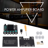 -MT21 2.1 Channel Bluetooth 5.0 Subwoofer Amplifier Board 50WX2+100W Power Audio Stereo Amplifier Board Bass AMP AUX