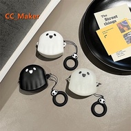 For Samsung Galaxy Buds FE Case Cute Ghost Galaxy Buds FE Silicone Soft Case Cartoon Samsung Galaxy Buds2 Pro / Buds Live Shockproof Case Buds Pro / Buds 2 Cover