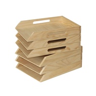 AT-🛫8DWLWholesale Dumpling Tray Commercial Dumpling Plate Wooden Dumpling Box Multi-Layer Stacked Quick-Frozen Dumpling