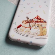 草莓蛋糕, 繽紛彩色iphone手機殼, iphone 12/ 12pro , 12mini, max, 11, Xs