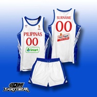 PILIPINAS FIBA WORLD CUP WHITE JERSEY SET