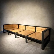 【拓家設計家具】可訂製 實木沙發底座/沙發 收納架 展示架 餐桌 書桌 客廳 書房 沙發椅 椅凳 民宿 咖啡廳