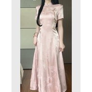 Women's dress, modern cheongsam ao dai