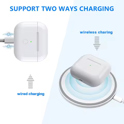 For Airpod 3 Wireless Charging case 600 MAh Battery Replacement Case Storing For Airpods pro 3 QIC H