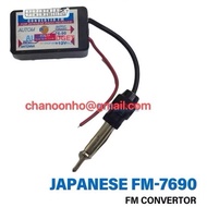 JAPANESE 12V RADIO RECEIVER FM-7690 AM/FM RADIO CONVERTER RECEIVER