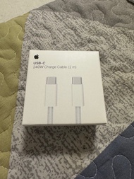 全新原裝 蘋果 Apple 240W USB-C typeC充電線 (2 米)  Charge cable 2m 可充 iPhone iPad MacBook