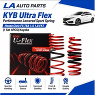 KYB Ultra Flex Sport Spring for Honda Civic FC 1.5 1.8 FK7 Full Set 4PCS