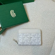GOYARD Matignon拉鍊零錢包 - 迷你白