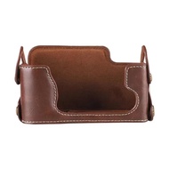 PU leather Half Camera case bag grip cover Buttom for  Fujifilm XE1 X-E1 X-E2 XE2