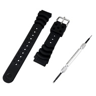 送料無料[SEIKO Genuine Domestic Authorized Dealer] 20mm Seiko Diver's Urethane Band DB73BP with Spring B