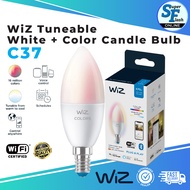 Philips WiZ Tuneable White + Color Candle C37 E14 Bulb (2200K - 6500K) - Light Bulb/Mentol Lampu