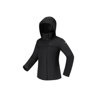 DECATHLON NH100 Waterproof Windproof Abrasion Resistant Thermal Windbreaker Jacket Womens 369105