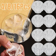 4/8/16Pcs Table Corner Anticollision Covers - PVC Airbag Protector Covers - Anti-Bumping, Self-adhes