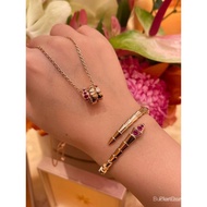 Bvlgari: New Year from head to toe in red Limited Edition Snake Bracelet for the Year of the Snake/N