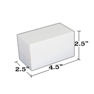2-Piece Cake Box Size 2.5x4.5x2.5 Inches (100 Pieces) MS002_INH109
