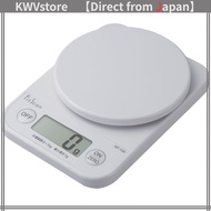 Tanita, Cooking Scale, KF-100 WH, Compact design, measures up to 1kg in 1g increments, includes tria