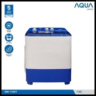 AQUA MESIN CUCI AQUA QW-770XT 2 TABUNG 7KG - MESIN CUCI AQUA 770XT 7kg