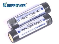 Keeppower 18650 3200mAh 3.7v 日本芯 有保護 鋰電 充電 Li-ion 平頭 電池