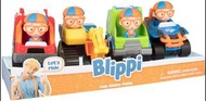 Blippi 玩具車 4 件   3 英吋