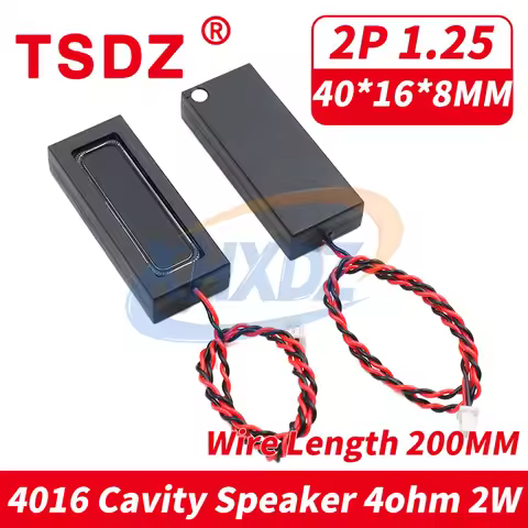 1PCS/Lot 4016 4R 2W Rull Range Sound Chamber Rectangle Speaker BOX Voice Smart Home Loudspeaker 2P1.