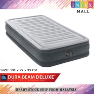 INTEX 67766 0.99M DURA-BEAM Deluxe Fiber-Tech Technology 33CM Extra Thick Inflatable Air Bed Mattres