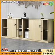 HK Cabinet With Lock File Cabinet Wooden Cabinet Sliding Door Cabinet Low Cabinet Office Study