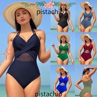 PISTA Woman Swimsuit, Padded Bra One-piece Swimwear,  Sexy Push Up Biquini Beach Suit Woman Beach Wear