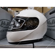 HJC CS15 WHITE FULL FACE HELMET