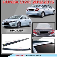 HONDA CIVIC FB 2012-2015 REAR ROOF SPOILER MATERIAL PU BODYKIT