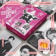 55pcs TXT《7TH ANNIVERSARY》Pink Star LOMO Photo Card Set Collection Kpop Yeonjun Soo-bin Taehyun Huen