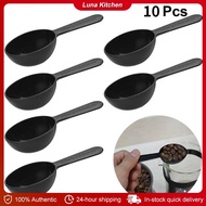 10Pcs Black Measuring Teaspoon Scoop 7g Coffee Spice Measuring Spoons Coffee Beans Container Scoop P