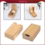Lohobby Bamboo Dice Rolling Case Made of Wood, Dice Roller Lock, Dice Rolling Tray for Tabletop Gami