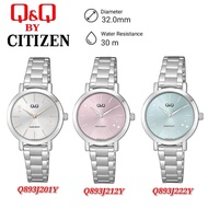 Q&Q Japan by Citizen Ladies Stainless Steel Analogue Watch Q893 Q&Q Watch