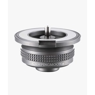 Campingmoon Camping Gas Stove Adapter, Input: EN417 Lindal Valve Canister, Output: Butane Gas Stove 
