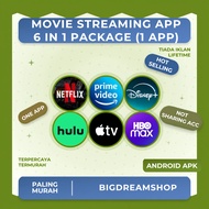 ⭐BigDreamShop⭐All In One Movie Streaming Apps | Netflix, Disney+, HBO, Amazon Prime Video, Hulu, App