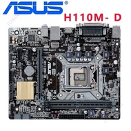 In stock Asus H110M-A M2 H110m-D H110M-F H110M-A M2 H110M-K DDR4 H110M-F k plus used original mother