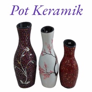 Pot Bunga Keramik besar, Vas bunga keramik