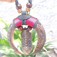 Carved variety of ethnic necklaces Ethnic Necklace Unisex Bead Necklace Long Necklace