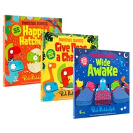 หนังสือภาพต้นฉบับภาษาอังกฤษ Dinosaur Juniors Series 3 Co-Sale HAPPY HATCHDAY GIVE PEAS A CHANCE WIDE